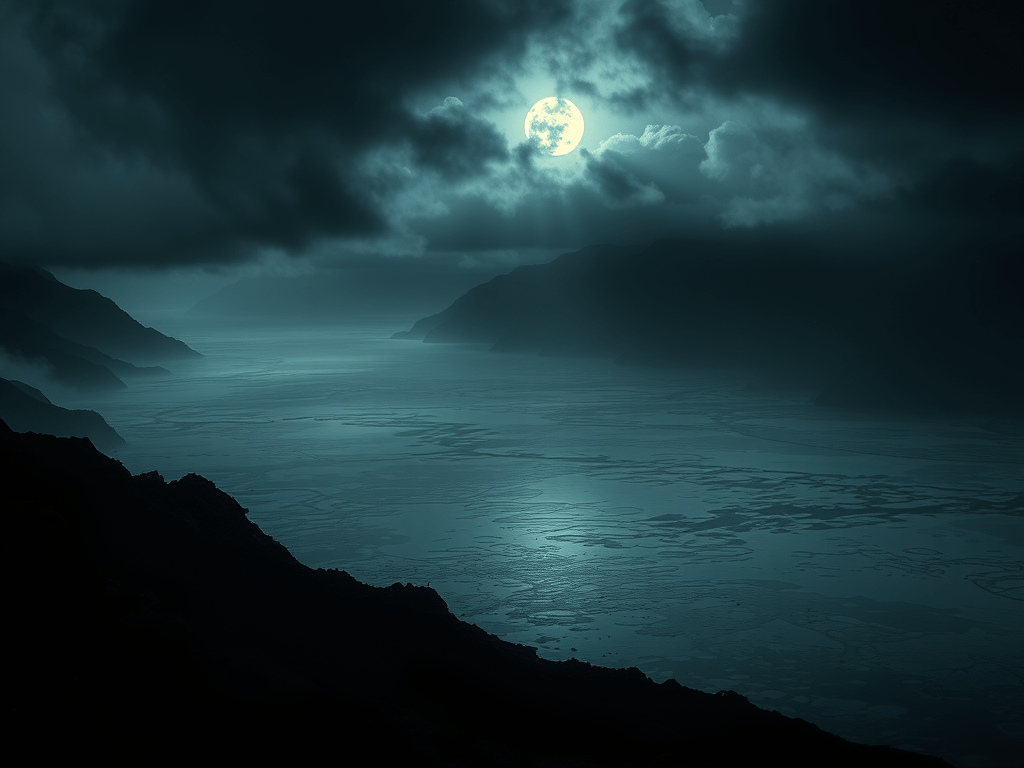 Aktualny obrazek nie ma ustawionego tekstu alternatywnego. Nazwa pliku brzmi: morze-zanieczyszczone-otoczone-mrocznymi-gorami-ze-sloncem-przyslonietym-czarnymi-chmurami.png